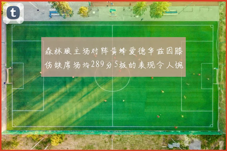 森林狼主场对阵黄蜂爱德华兹因膝伤缺席场均289分5板的表现令人惋惜